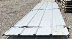 Nicorr Stormshield 29 Gauge Metal Siding/Roofing, qty: 25 sheets & Sure Loc #10 1.5" Hex Head Metal Screws, qty: 500 screws