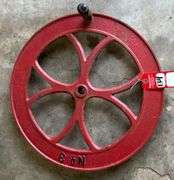 Early Cast Iron Fly Wheel