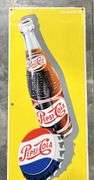 Pepsi-Cola Metal Sign