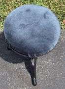 Early Stool with Cast Iron Legs