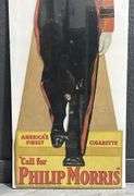 Philip Morris Cigarettes Cardboard Standing Display
