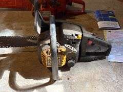 Husqvarna 235 & McCulloch Mac 3818 Gas Powered Chainsaws
