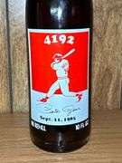 1987 Coca-Cola "Pete Rose" Commemorative Bottle - Rare