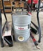 Vintage L&N RR Water Cooler, Metal Detector & Dusters