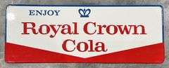 Royal Crown Cola Metal Sign
