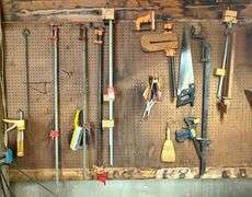 Wood Clamps and Woodworking Tools
