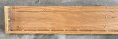 Oak Wall Mounted Display Shelf