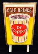 Dr. Pepper Lighted Counter Sign Display