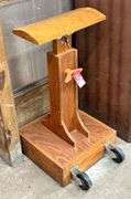 Shop Built Adjustable Material Stand