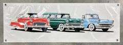 Banner Featuring 1955-1956-1957 Chevrolet Automobiles