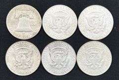Franklin & Kennedy Silver Halves