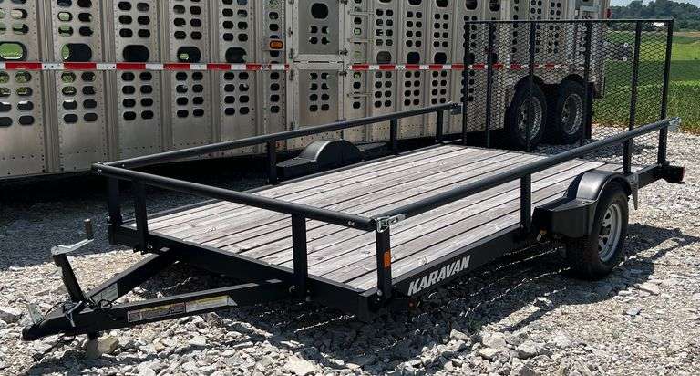 2022 Karavan Flatbed Utility Trailer