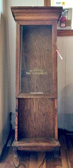 Early International Time Recording Co. Cabinet image