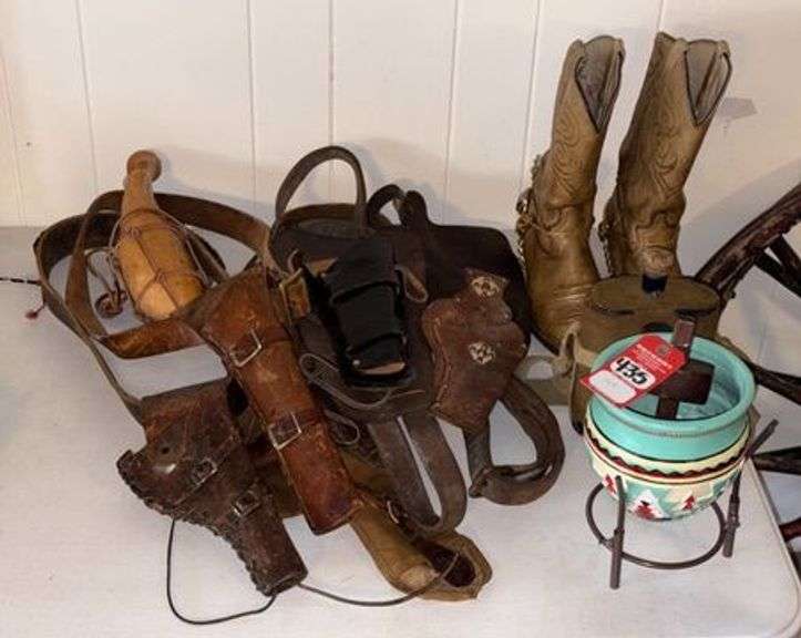 Vintage Gun Holsters & Western Memorabilia image