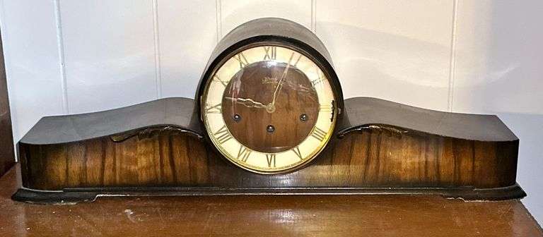 Vintage Hermle Mantel Clock image