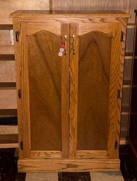 Solid Oak Cabinet
