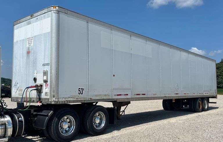 2001 Wabash Enclosed Van Trailer image