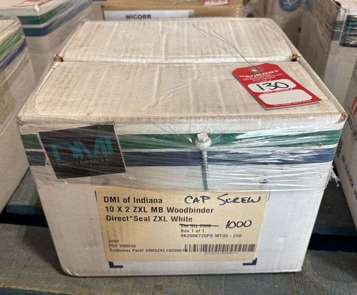 #10 x 2" ZXL Metal Screws, qty: 1000 image