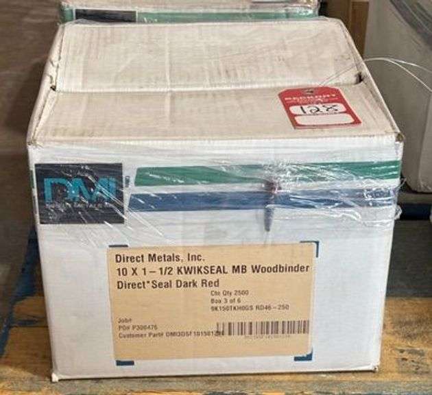 #10 x 1.5" Metal Screws, qty: 2500 image