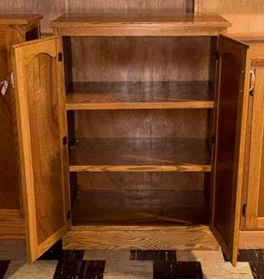 Solid Oak Cabinet