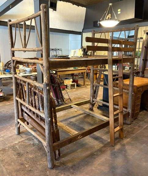 Country Cabin Themed Bunk Bed Set image