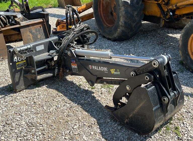 Bradco Paladin 46S Mini Backhoe Attachment with Skid Steer Mounts