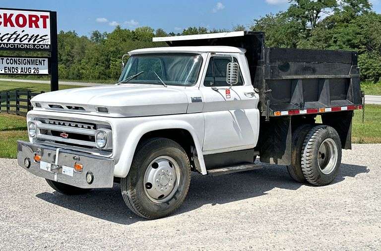 1964 Chevy C50 Dump Truck image