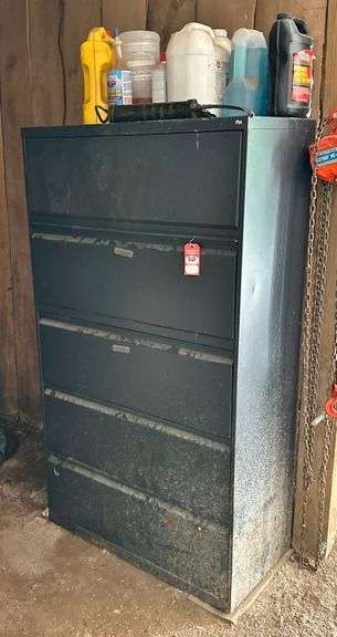 Garage Items & Cabinet image