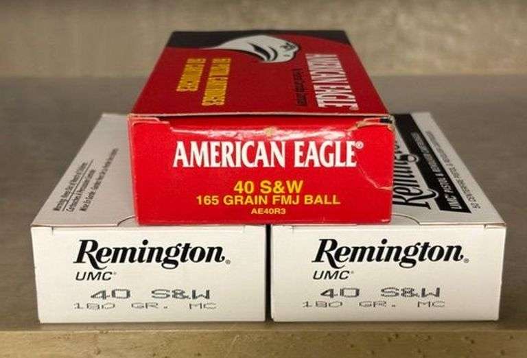 Remington UMC & American Eagle .40 S&W Ammo image