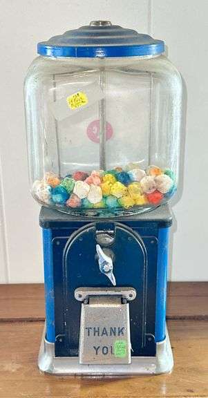 Vintage 1-Cent Candy Dispenser image