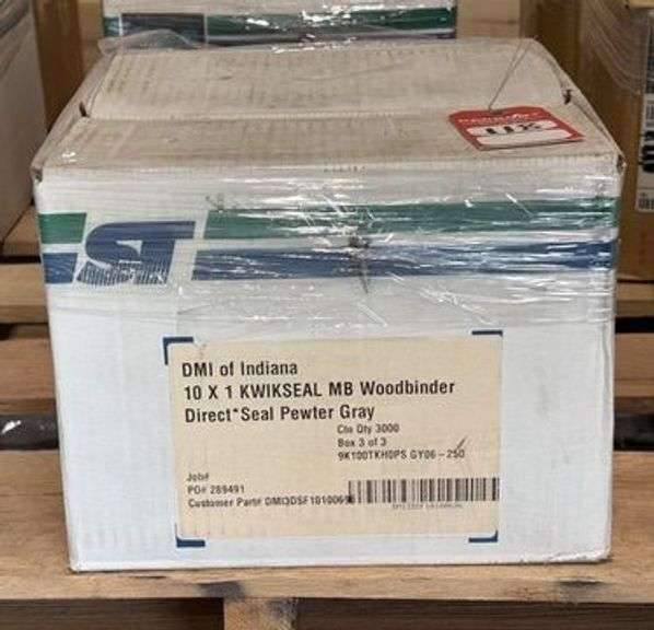 #10 x 1" Kwikseal MB Woodbinder Metal Screws, qty: 3000 image
