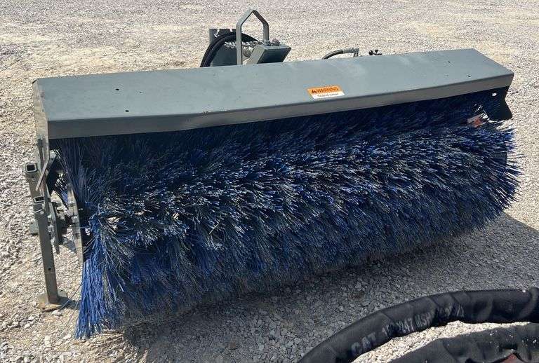 Allied/Farm King 20 Hydraulic Sweeper/Broom with Skid Steer Mounts-New image