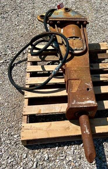 Indeco Hydraulic Hoeram Attachment image