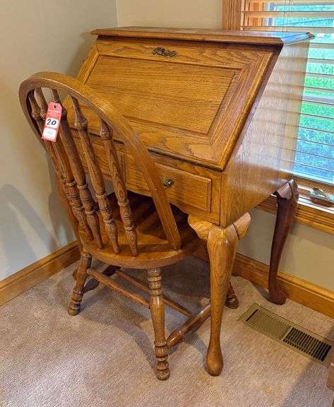 Broyhill Drop Front Secretary Desk image