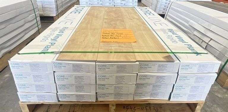 Coreluxe "Buckingham Poplar" Rigid Vinyl Plank Flooring Total SF-475 image