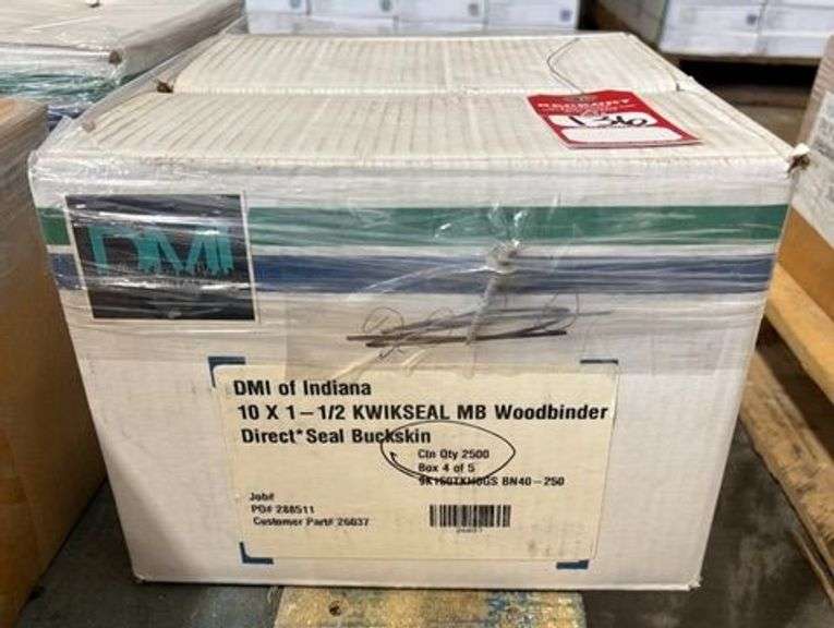 #10 x 1.5" Kwikseal MB Woodbinder Metal Screws, qty: 2500 image