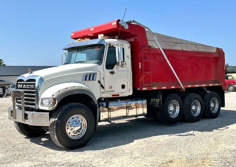 2018 Mack Granite Tri-Axle Dump Truck image