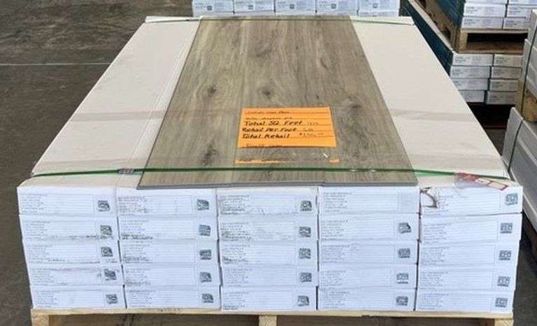 "Banff Grey" Luxury Vinyl Flooring Total-SF 475 image