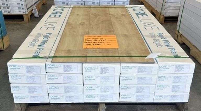 Coreluxe "Buckingham Poplar" Rigid Vinyl Plank Flooring Total SF-475 image