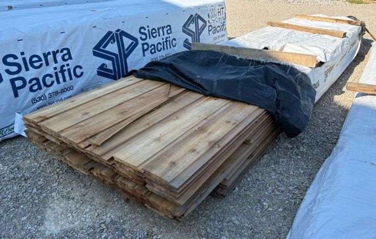 Incense Red Cedar Chanell Siding, qty: 108 pieces image