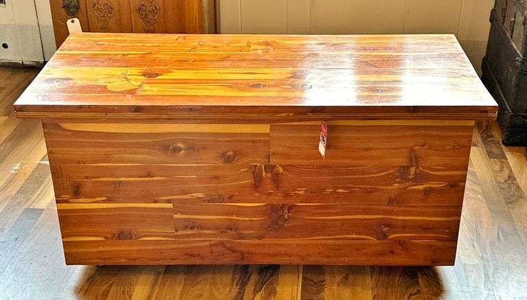 Solid Cedar Blanket Chest image