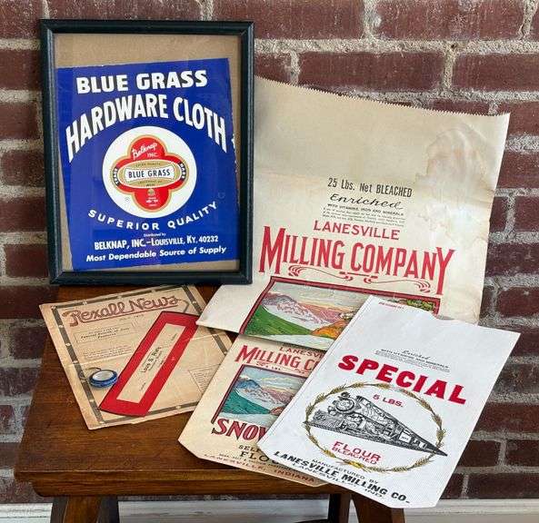 Lanesville, Riely Drugs, & Belknap Memorabilia image
