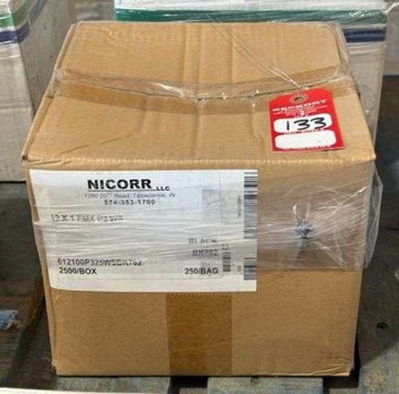 #12 x 1", FMX P3 WS Metal Screws, qty: 2500 image