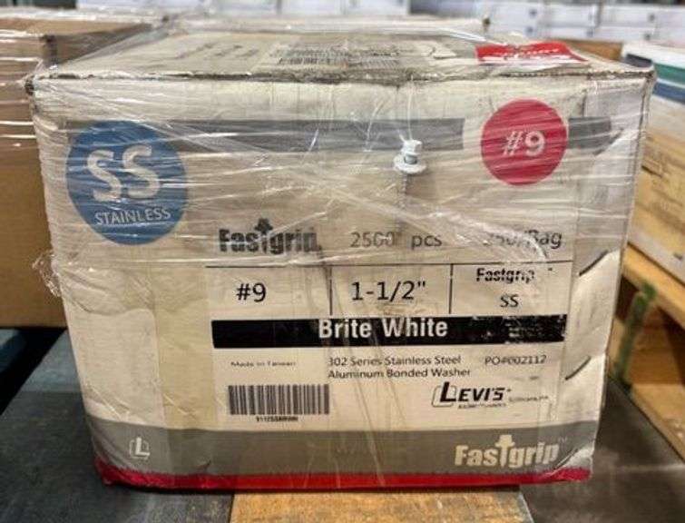 #9 x 1.5" Metal Screws, qty: 2500 image