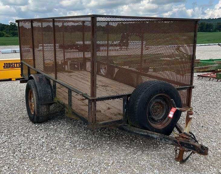 1996 Jerr Bumper Hitch Utility Trailer image