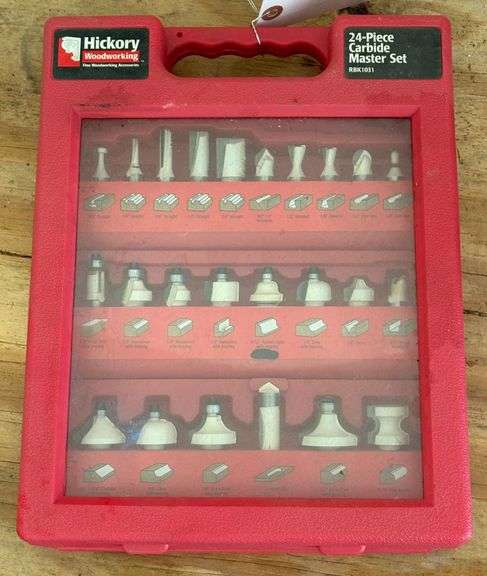 Hickory Woodworking 24pc Carbide Master Set image