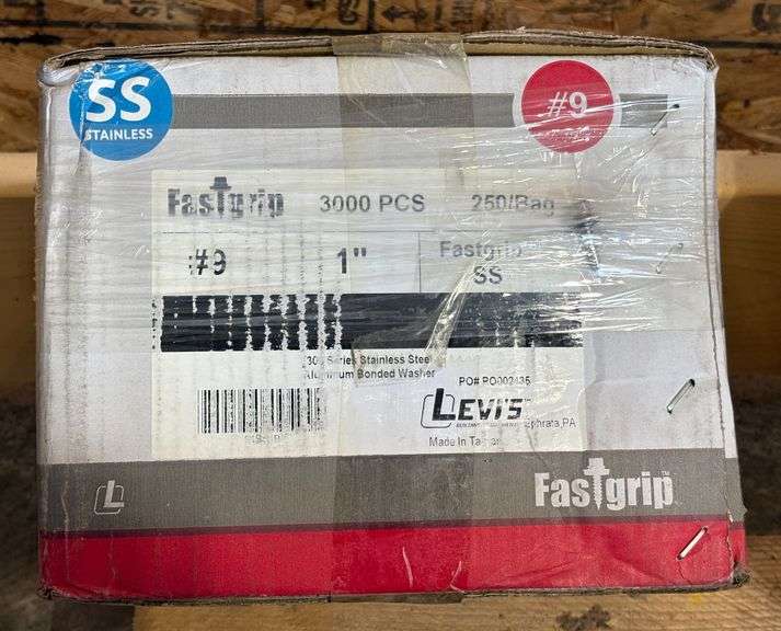 #9 x 1" Metal Screws, qty: 3000 image