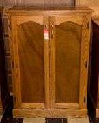 Solid Oak Cabinet
