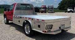 2001 Ford F550 XL Truck with CM Aluminum Flatbed