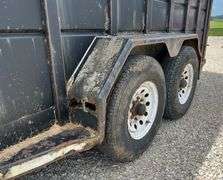 1996 CornPro Gooseneck Livestock Trailer